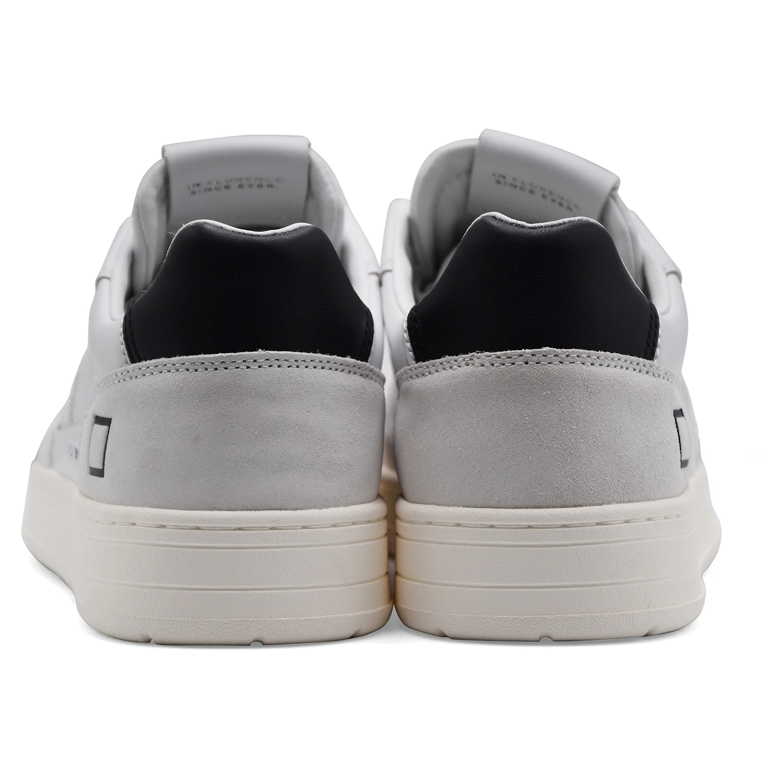 Sneakers D.A.T.E. Court 2.0 Basic Essenziale Uomo Bianco Nero - Image 5