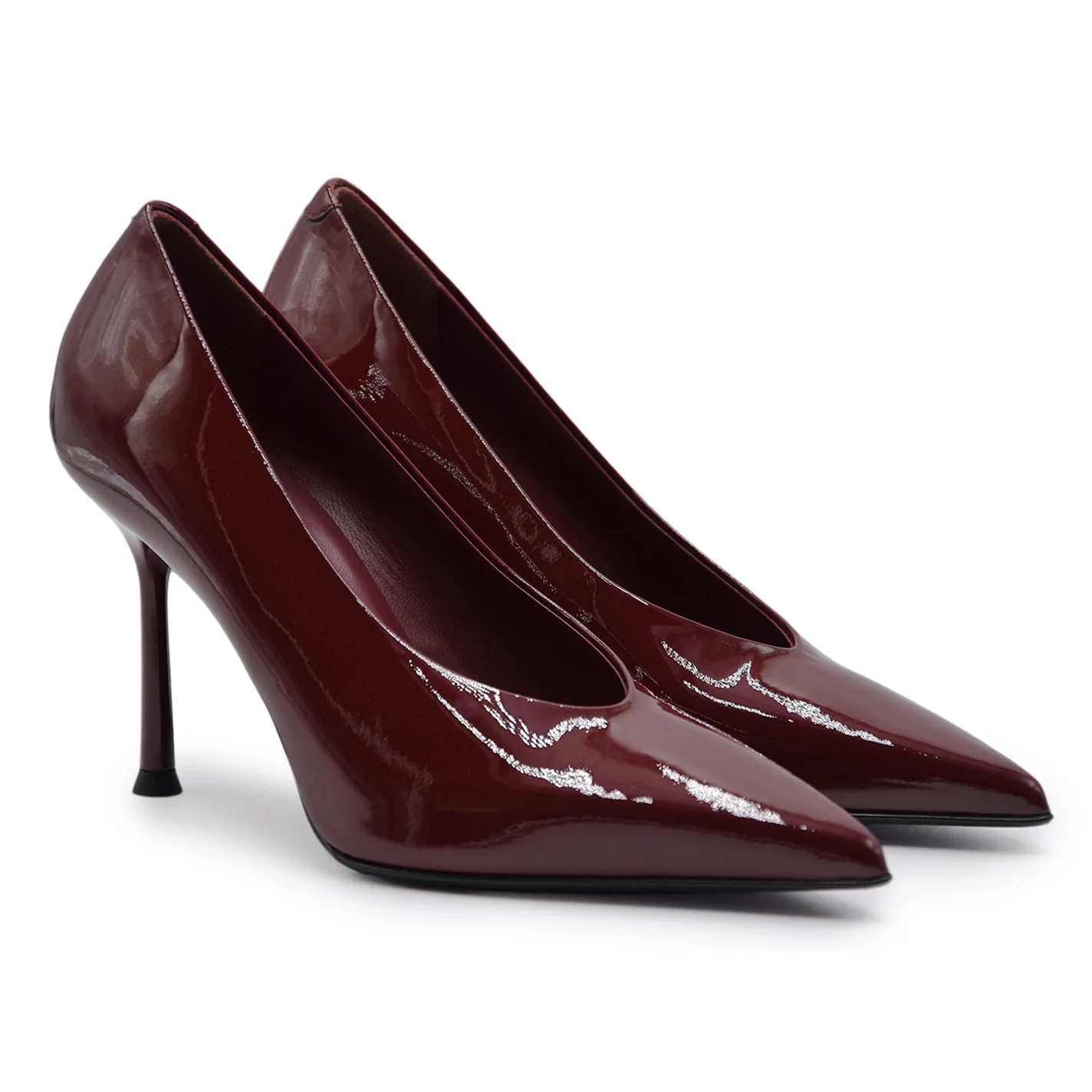 Décolleté Sergio Levantesi Moderna Bordeaux Con Scollo A Cuore - Image 2
