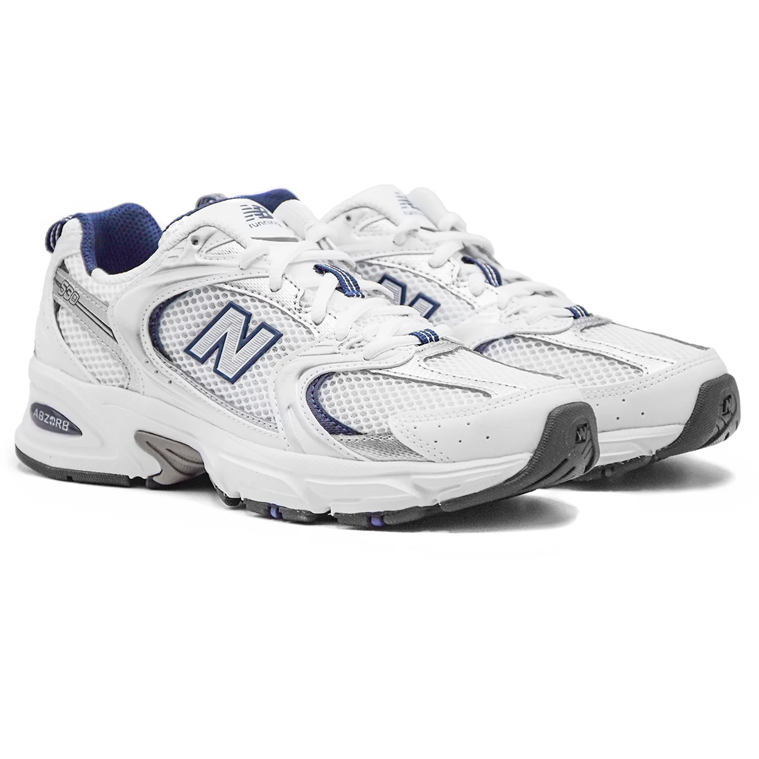Sneakers Donna New Balance MR530SG Bianco Silver Rete Tramata - Image 2