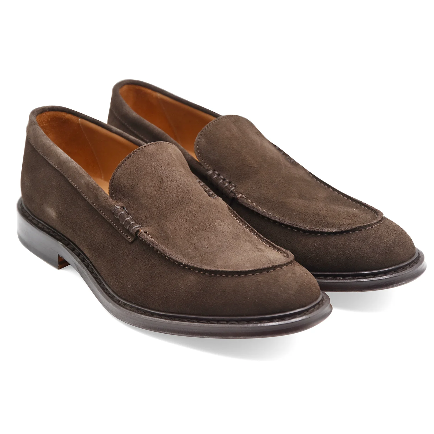 Mocassini Uomo Cerbero PC 3 Suede Testa Di Moro Made In Italy - Image 2