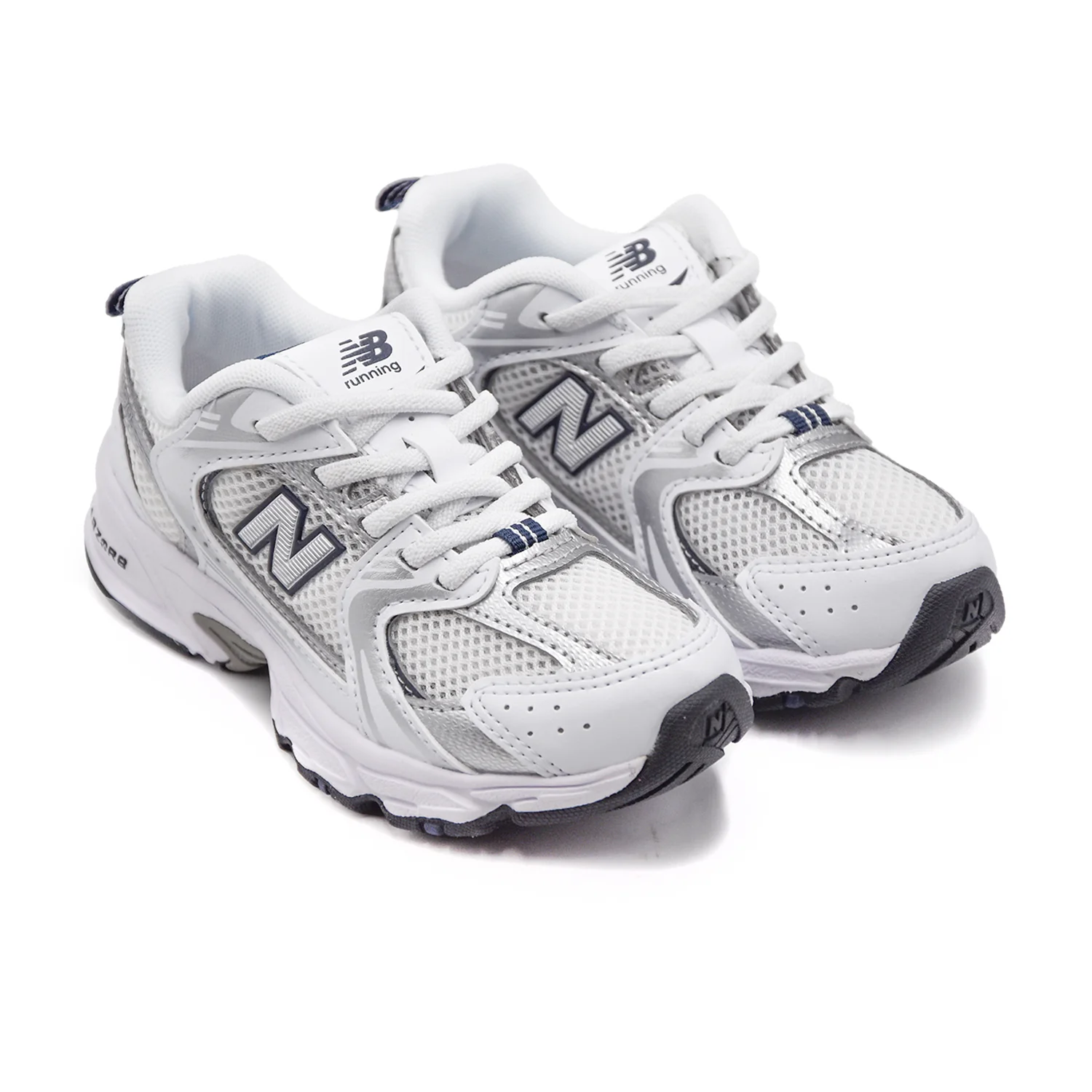 Sneakers New Balance 530SB Bianco A Cordino Elastico Bambino - Image 2