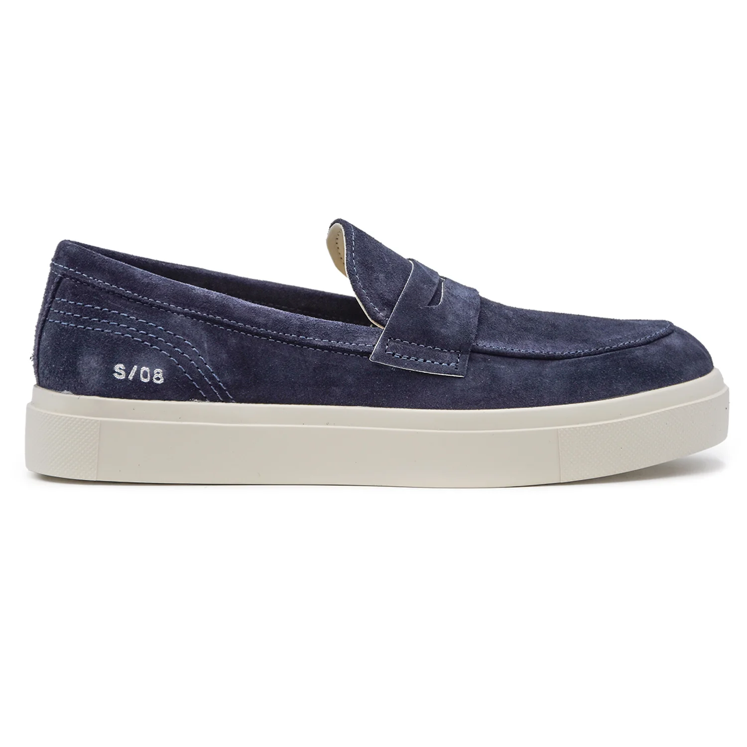 Mocassini Panchic S08 Blu Per Muoversi Con Agio E Comfort Uomo