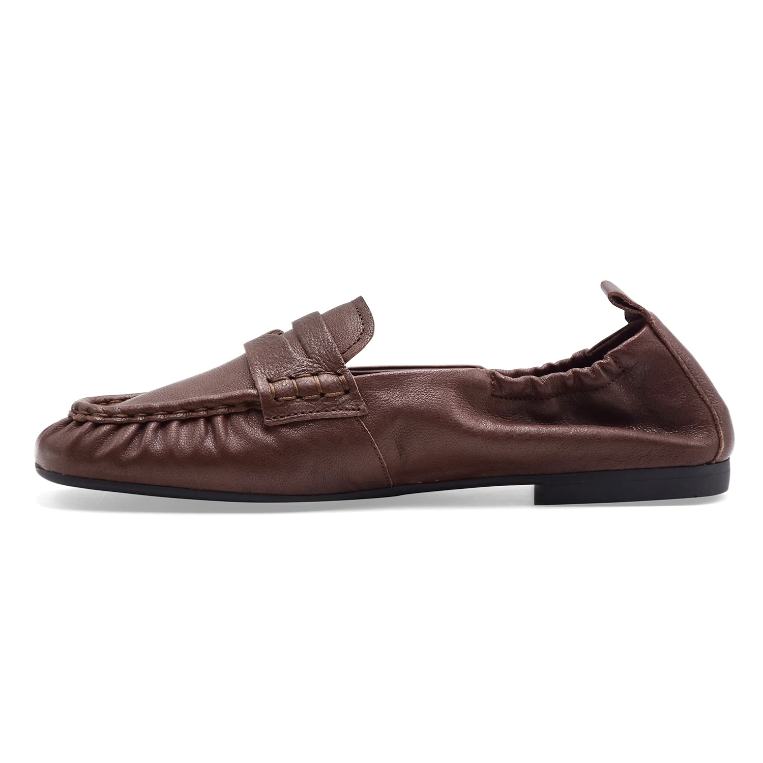 Mocassini Copenhagen Studios Donna CPH885 In Vera Pelle Marrone - Image 2