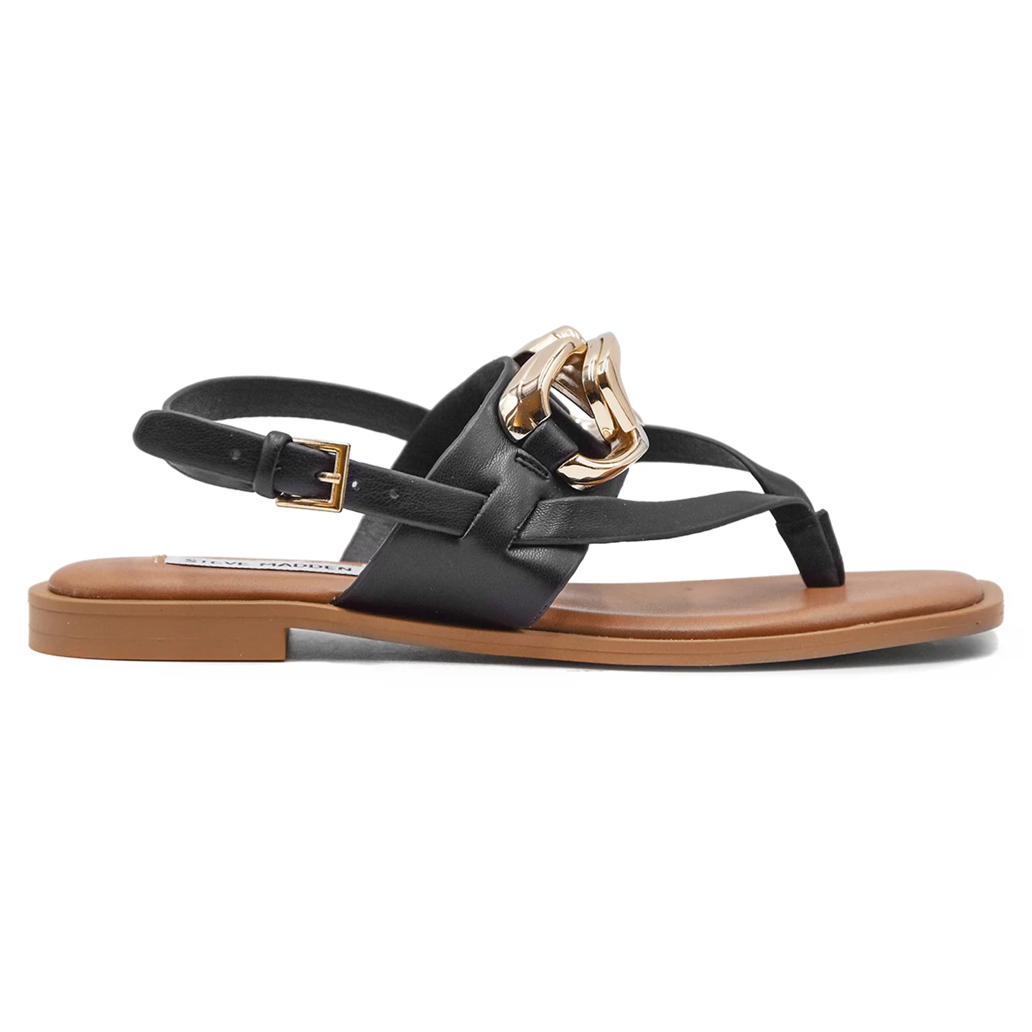 Steve Madden Sandali Genie Nero Donna Infradito Sofisticato
