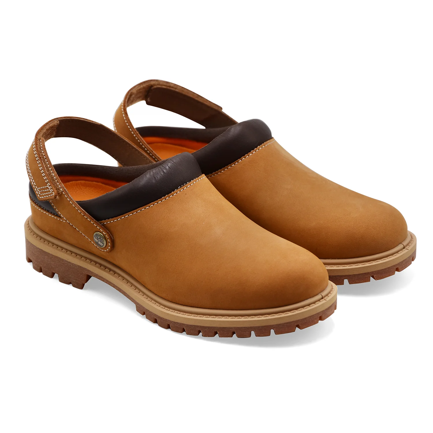Sabot Timberland Donna Premium Clog In Nubuck Wheat Resistente - Image 2
