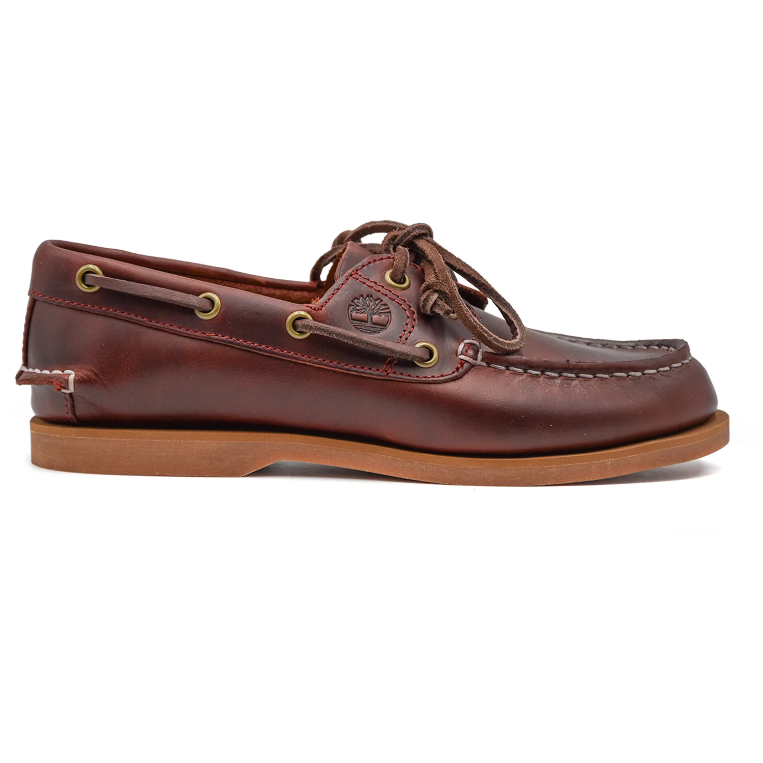 Stringate Timberland Donna Classico In Stile Nautico Burgundy