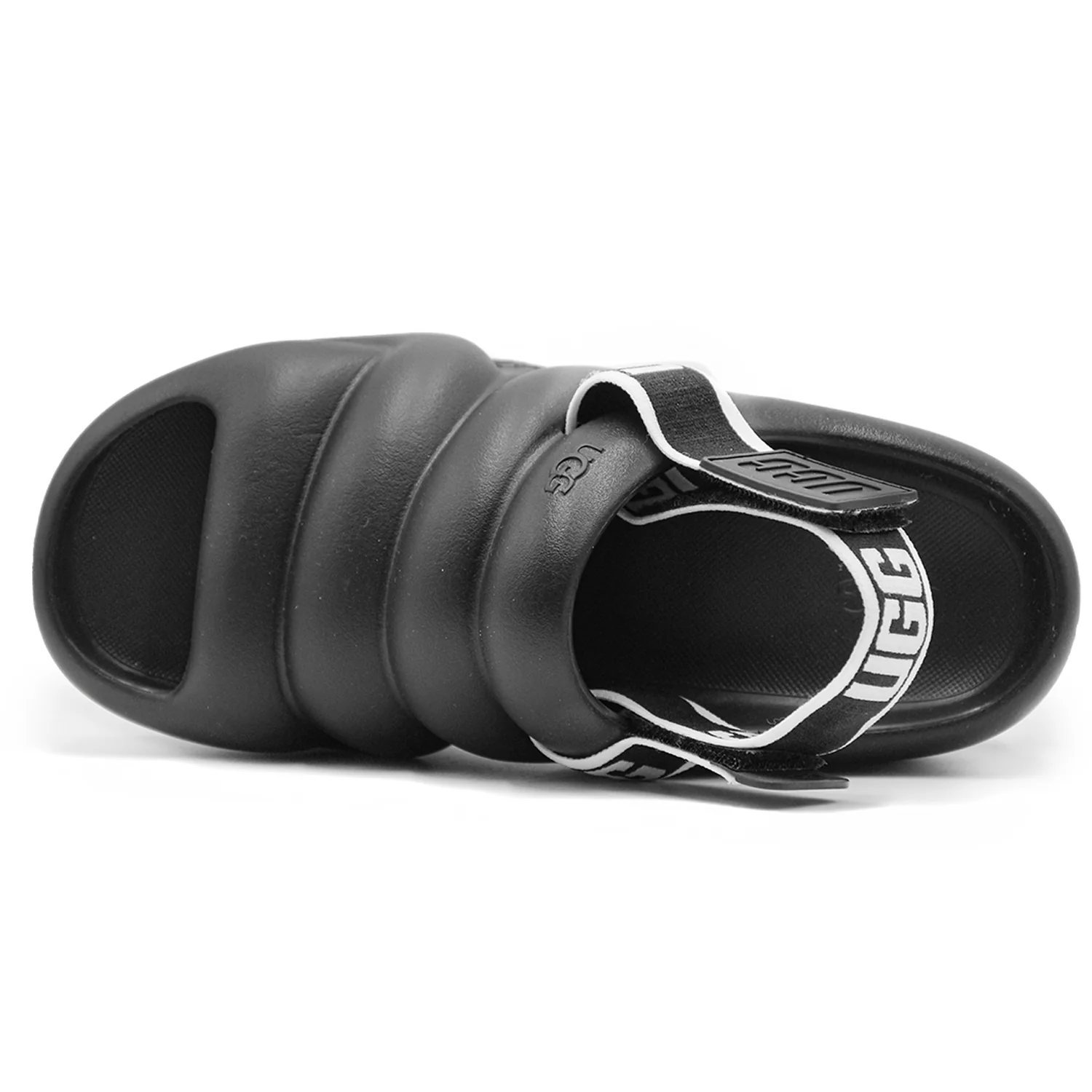 Ugg Sandali Aww Yeah Slide Nero Donna Proporzioni Voluminose - Image 3