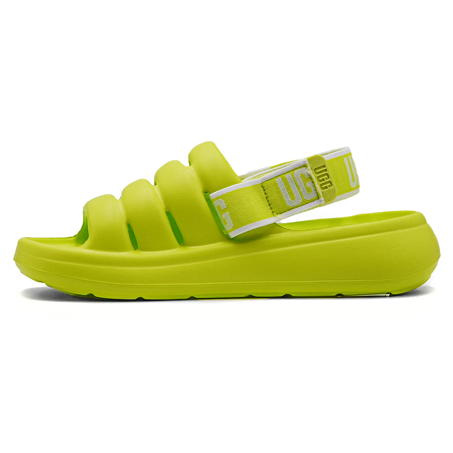 Sandali Ugg Sport Yeah Donna Eva Verde Con Cinturino Rimovibile - Image 2