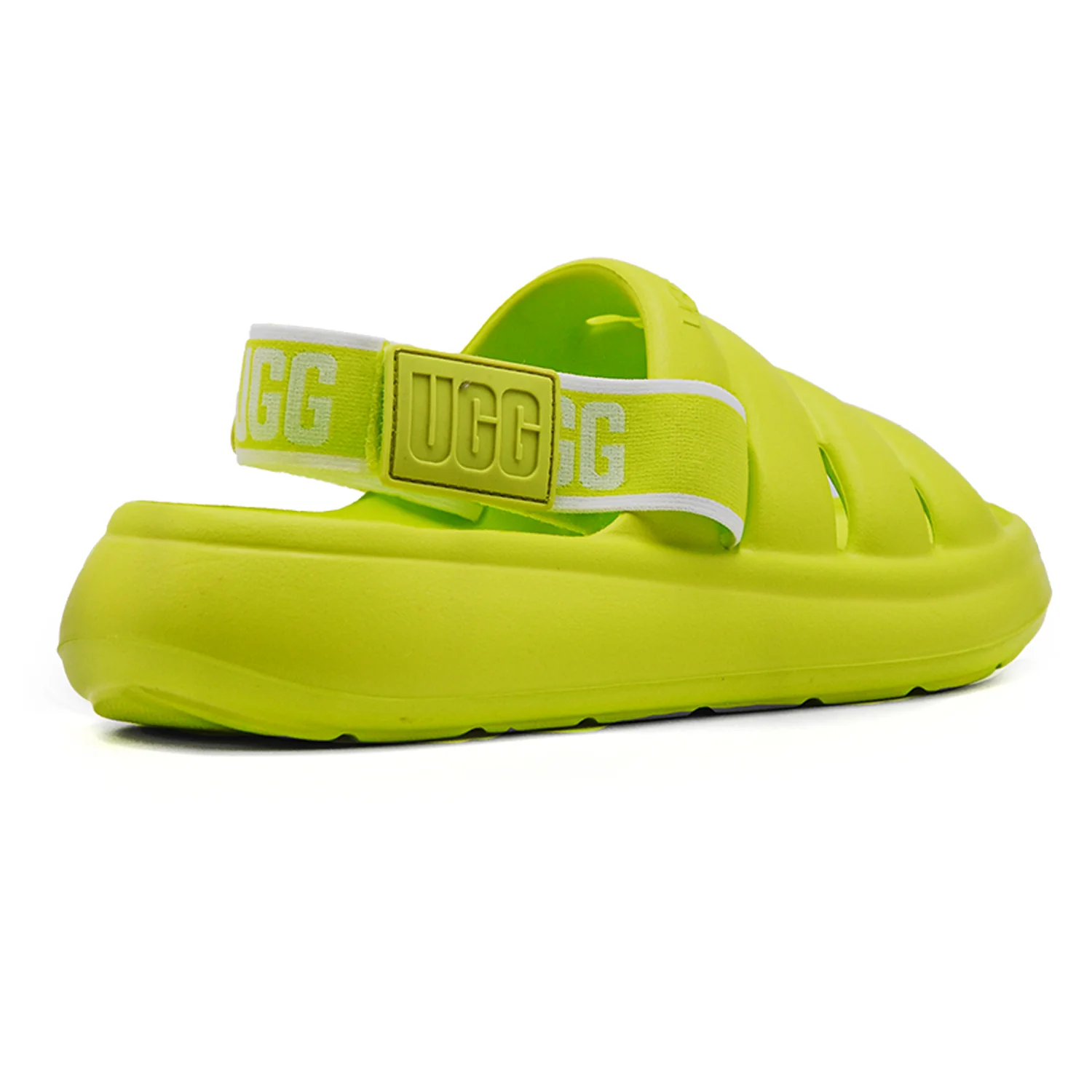 Sandali Ugg Sport Yeah Donna Eva Verde Con Cinturino Rimovibile - Image 4