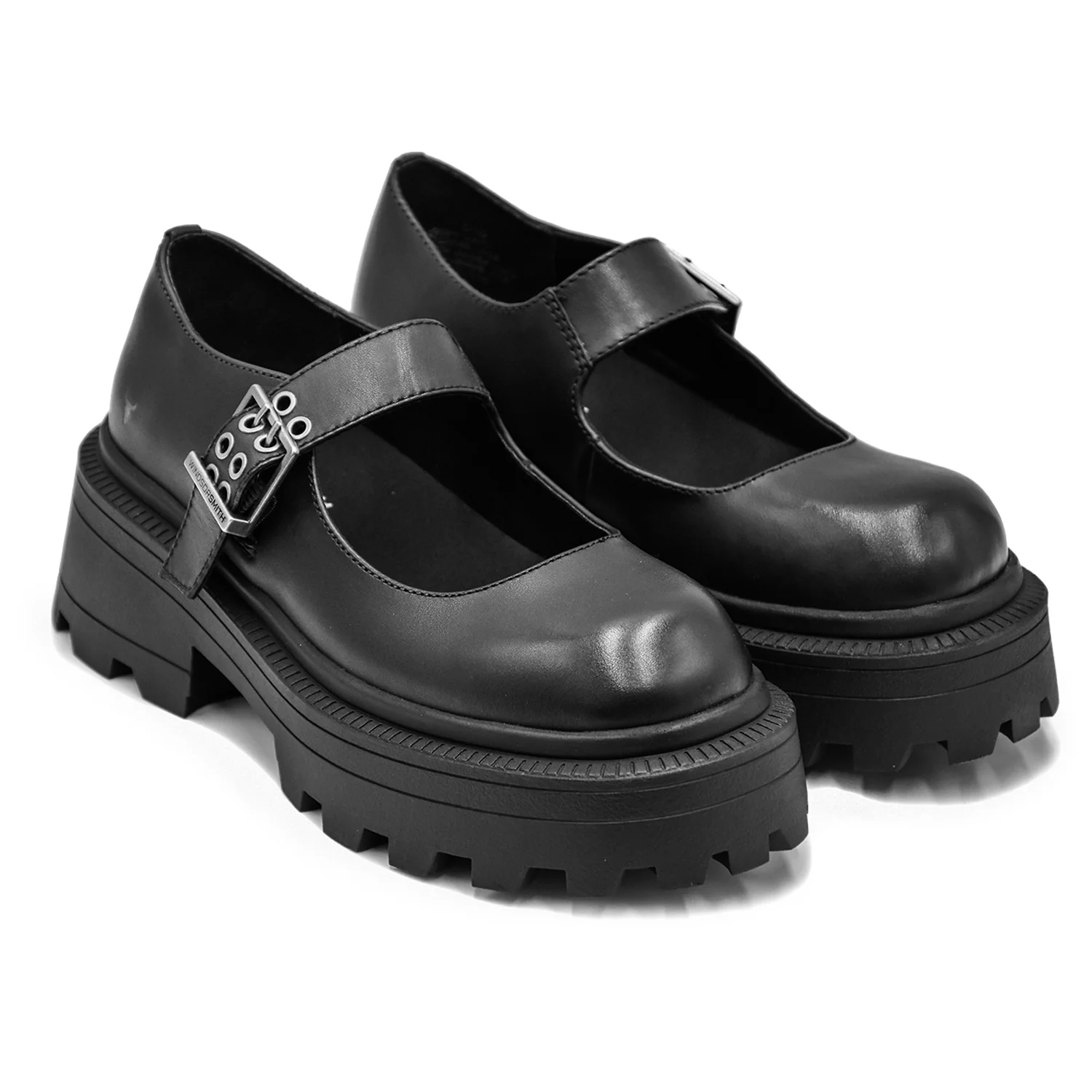 Mocassini Windsor Smith Tokyo Nero Con Plateau Spesso Donna - Image 2